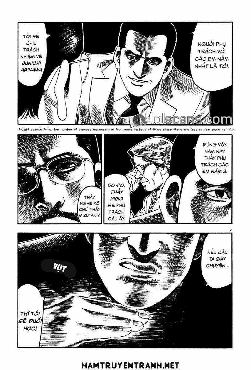 Yomawari Sensei Chapter 17 trang 5
