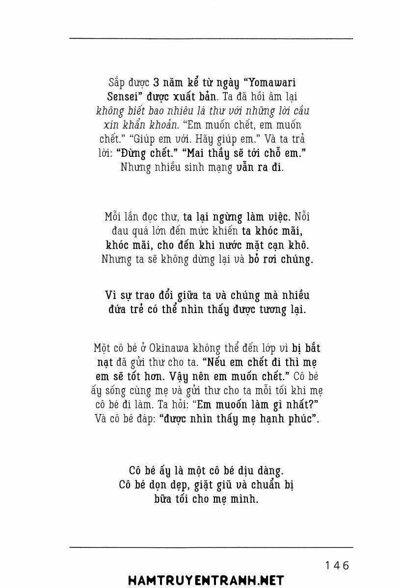 Yomawari Sensei Chapter 23 trang 36