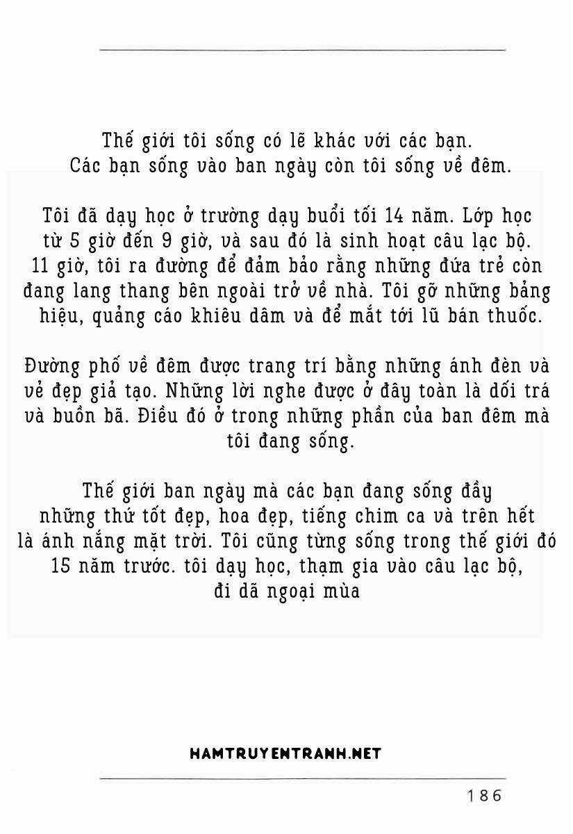 Yomawari Sensei Chapter 8 trang 36