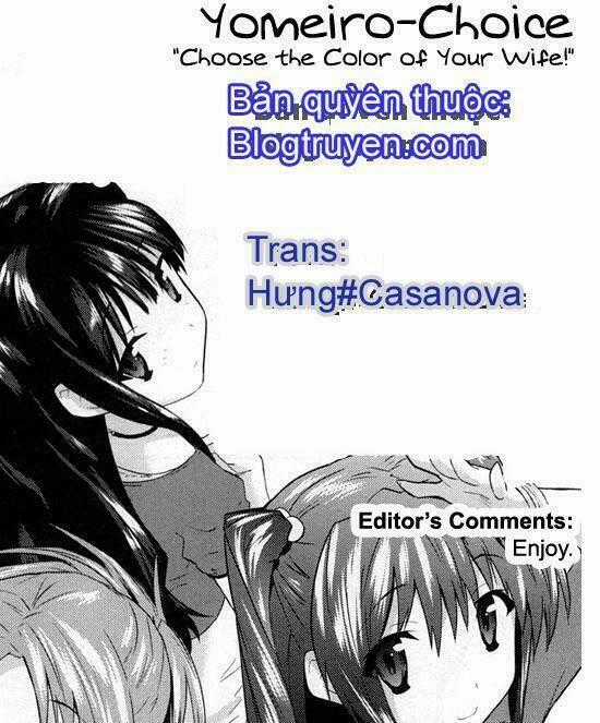 Yomeiro Choice Chapter 7 trang 30