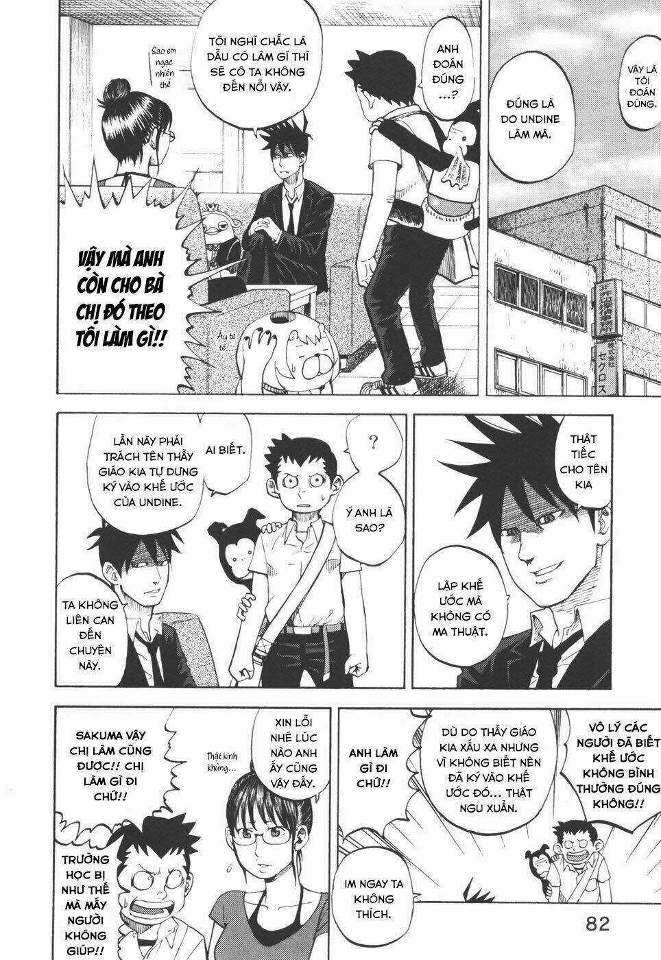 Yondemasu Yo, Azazel-San Chapter 24 trang 6