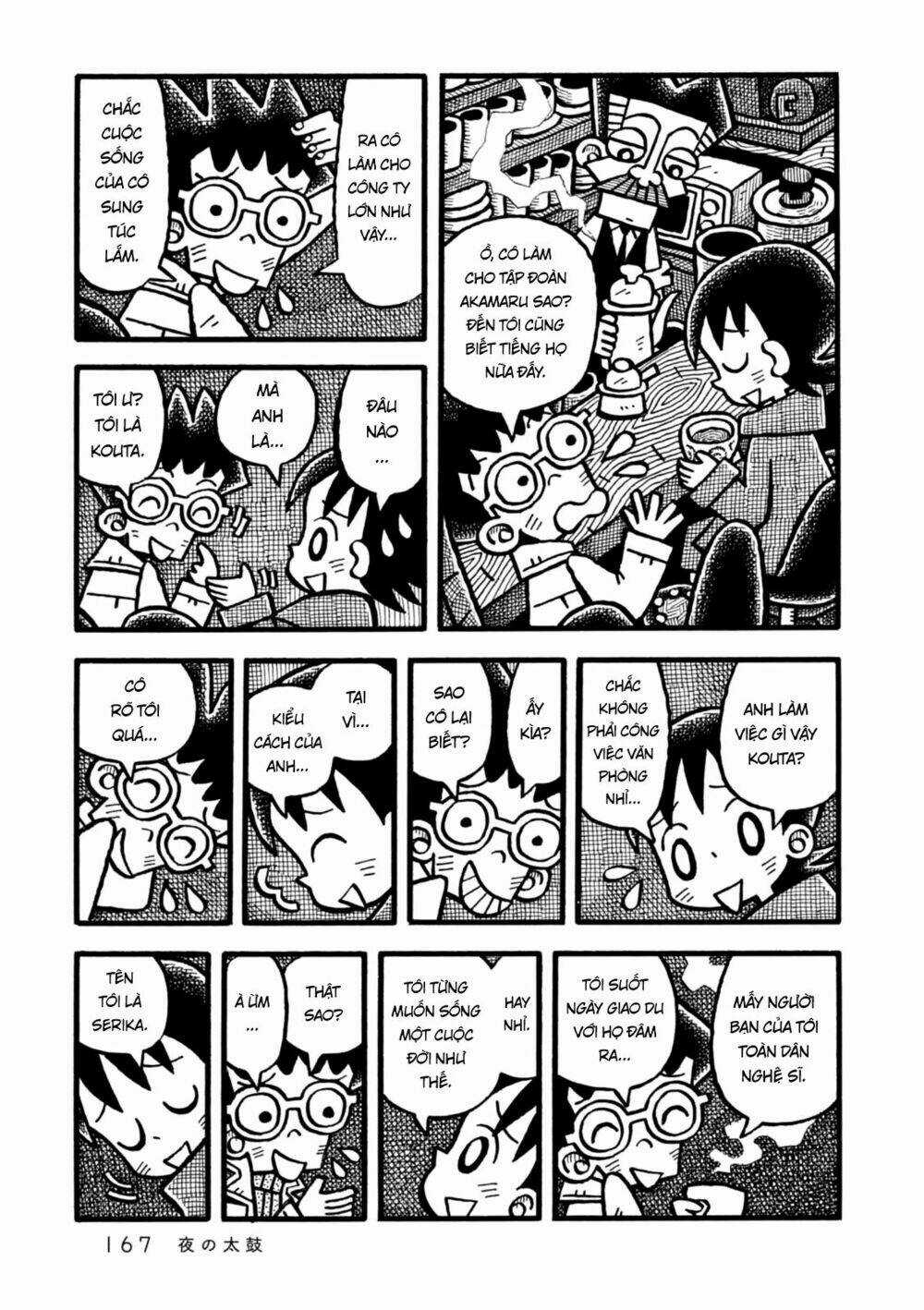 Yoru No Taiko Chapter 6 trang 10