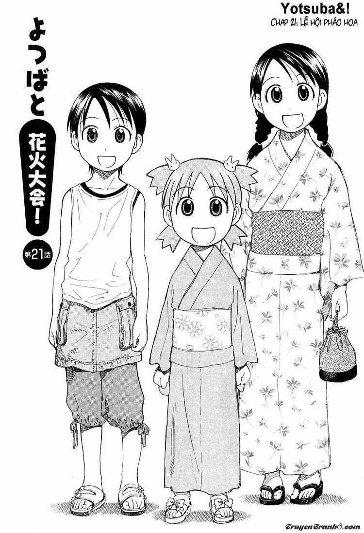 Yotsubato! Chapter 21 trang 1