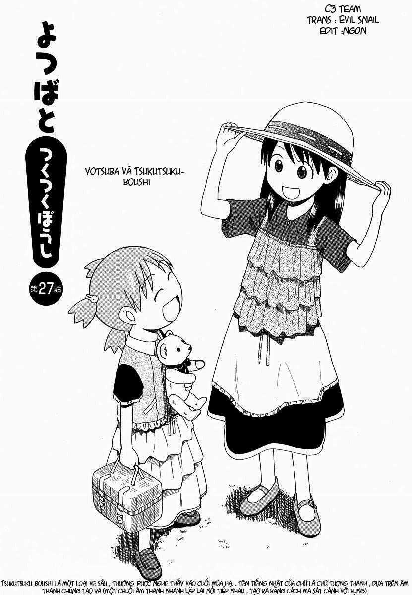 Yotsubato! Chapter 27 trang 2