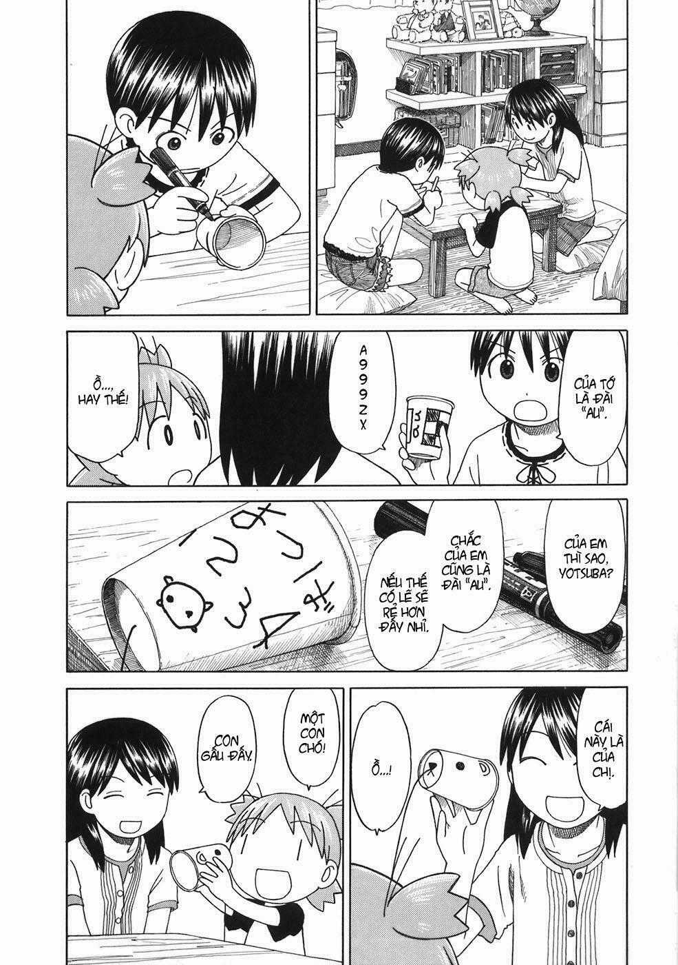 Yotsubato! Chapter 42 trang 17
