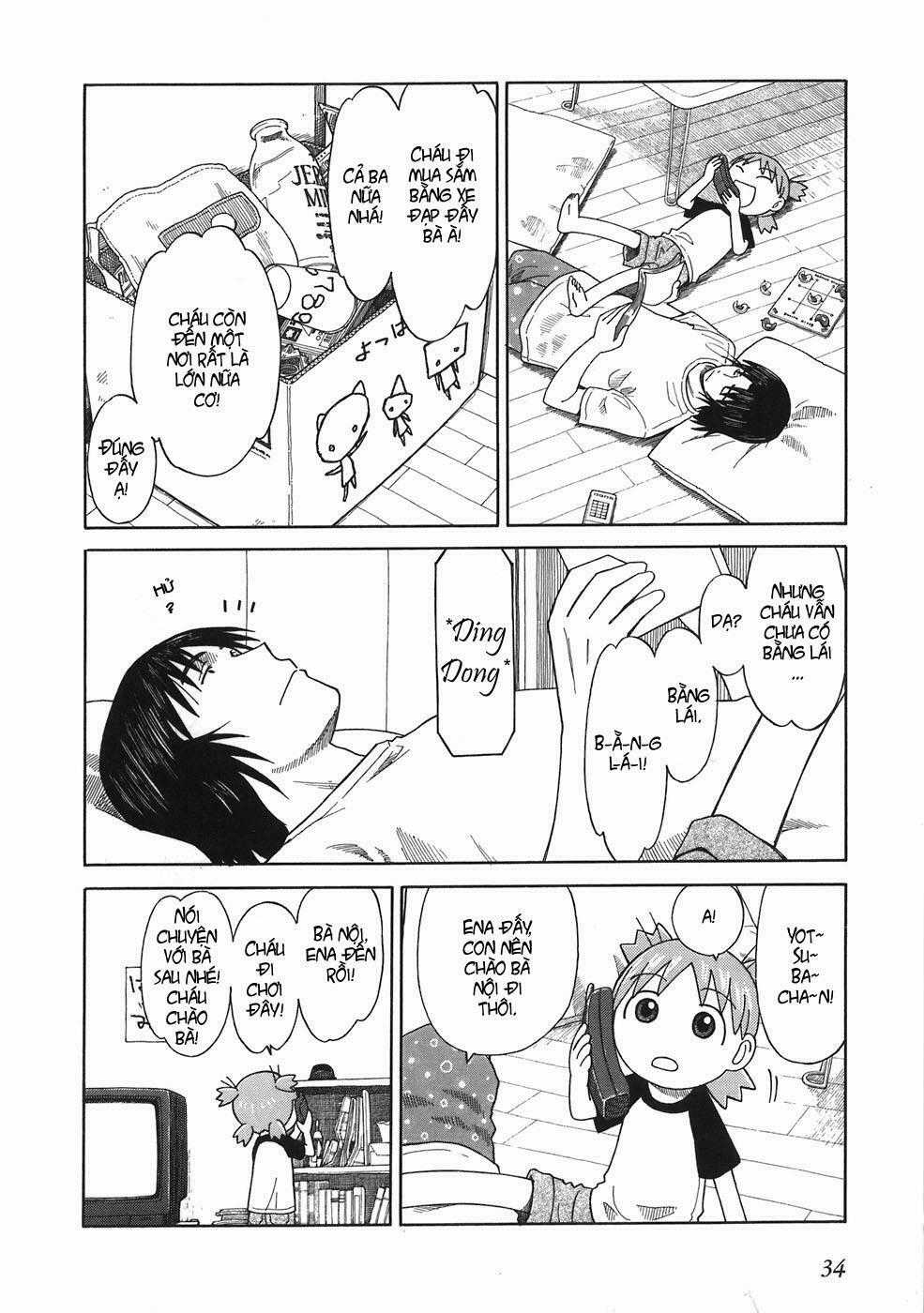 Yotsubato! Chapter 43 trang 7
