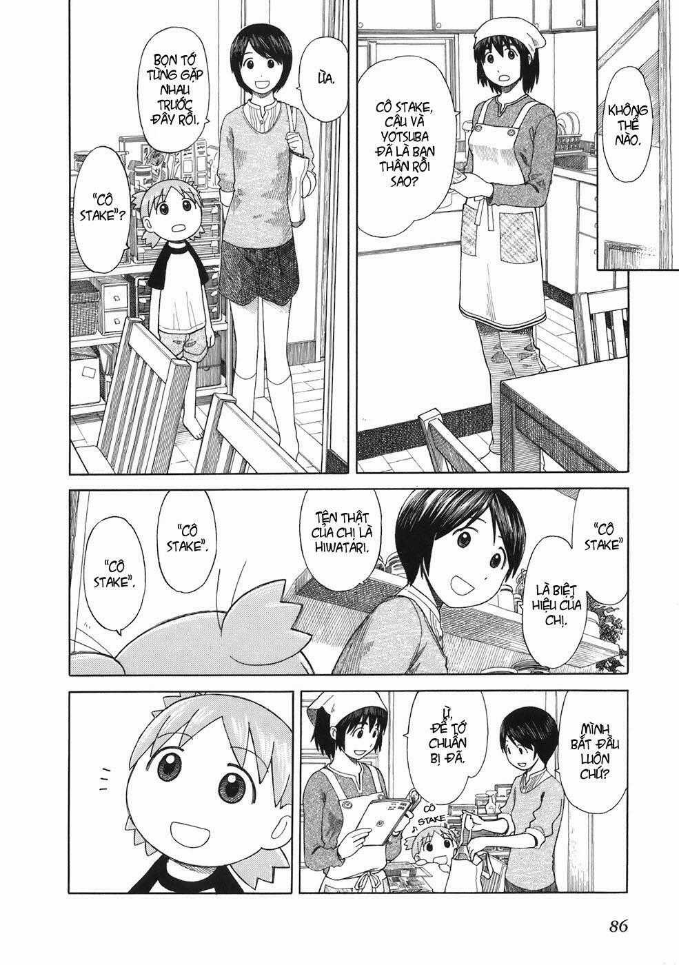 Yotsubato! Chapter 45 trang 7
