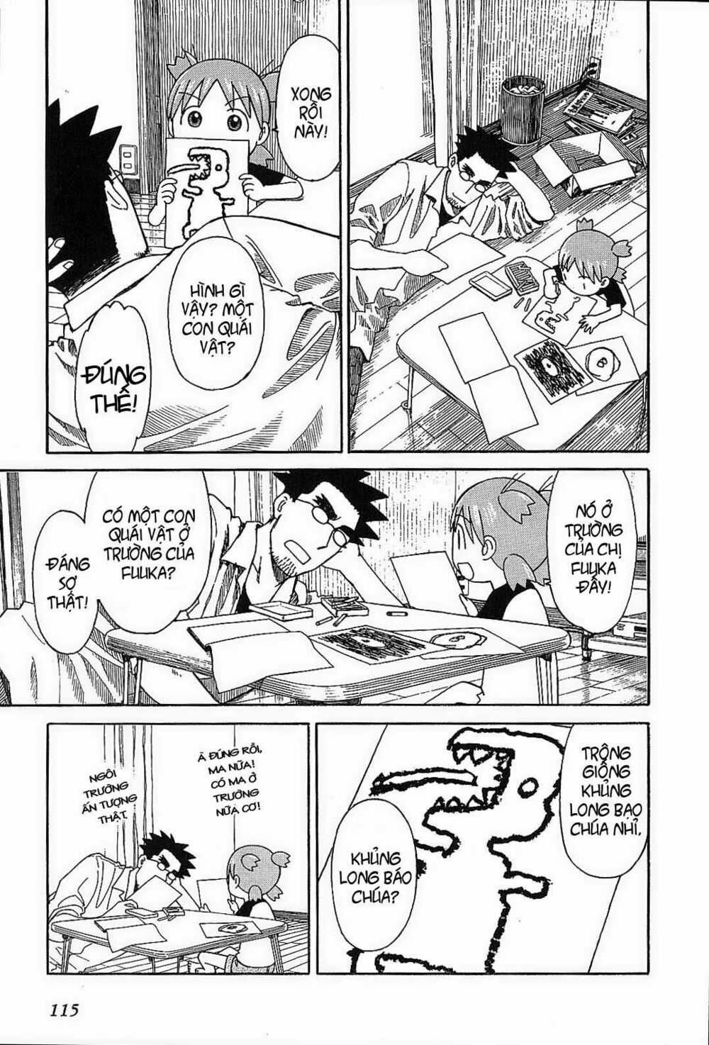 Yotsubato! Chapter 53 trang 6