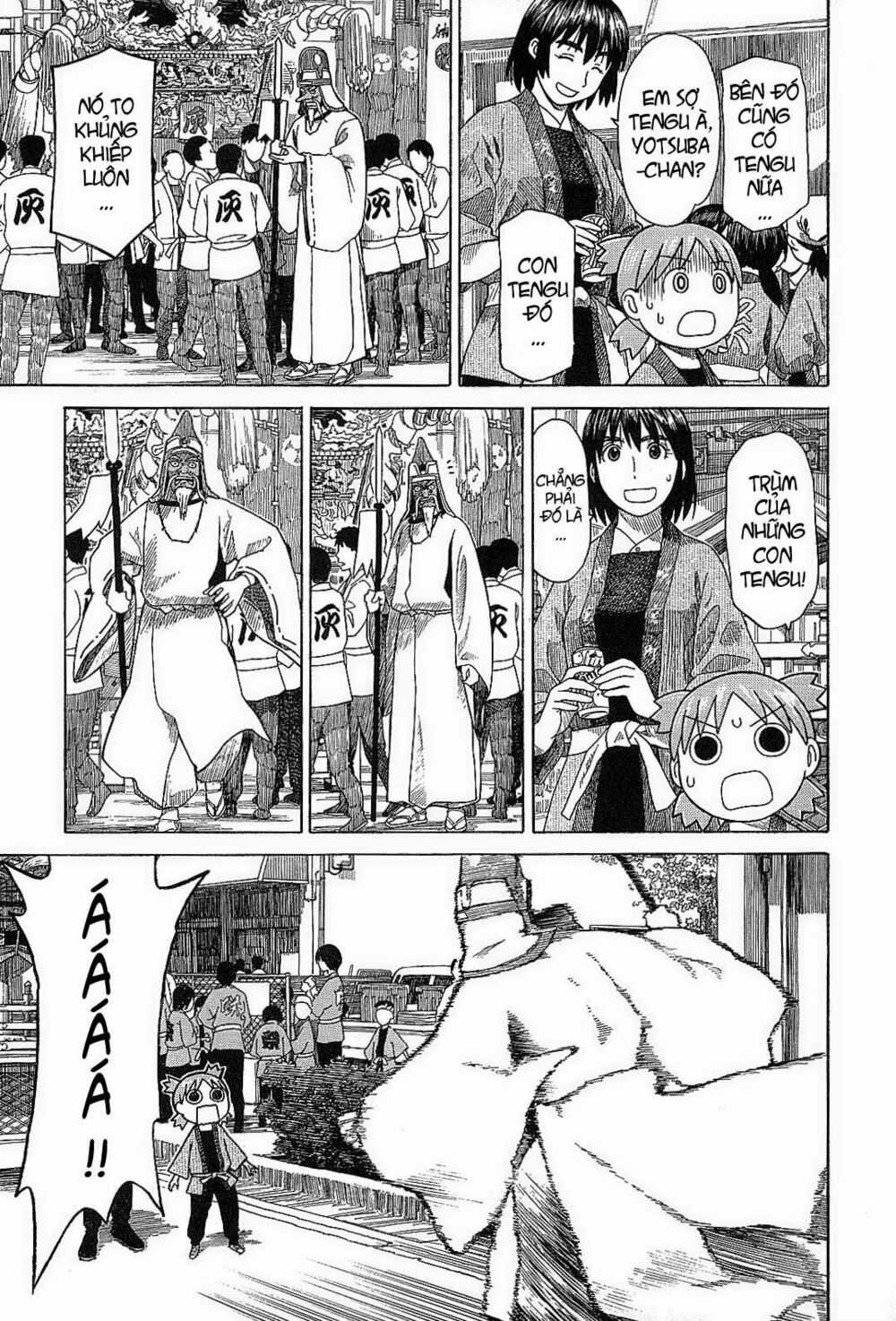 Yotsubato! Chapter 54 trang 34