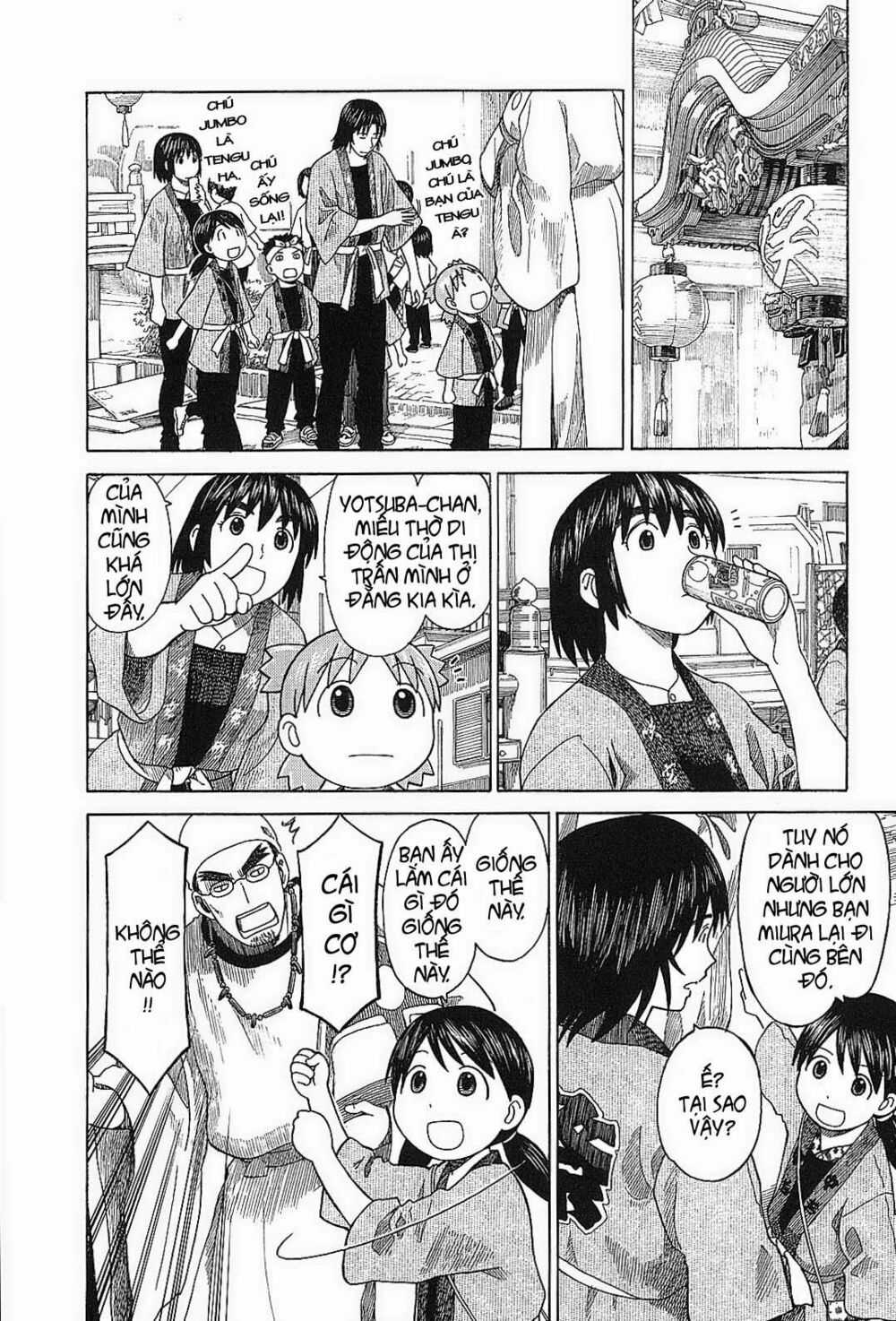 Yotsubato! Chapter 54 trang 37