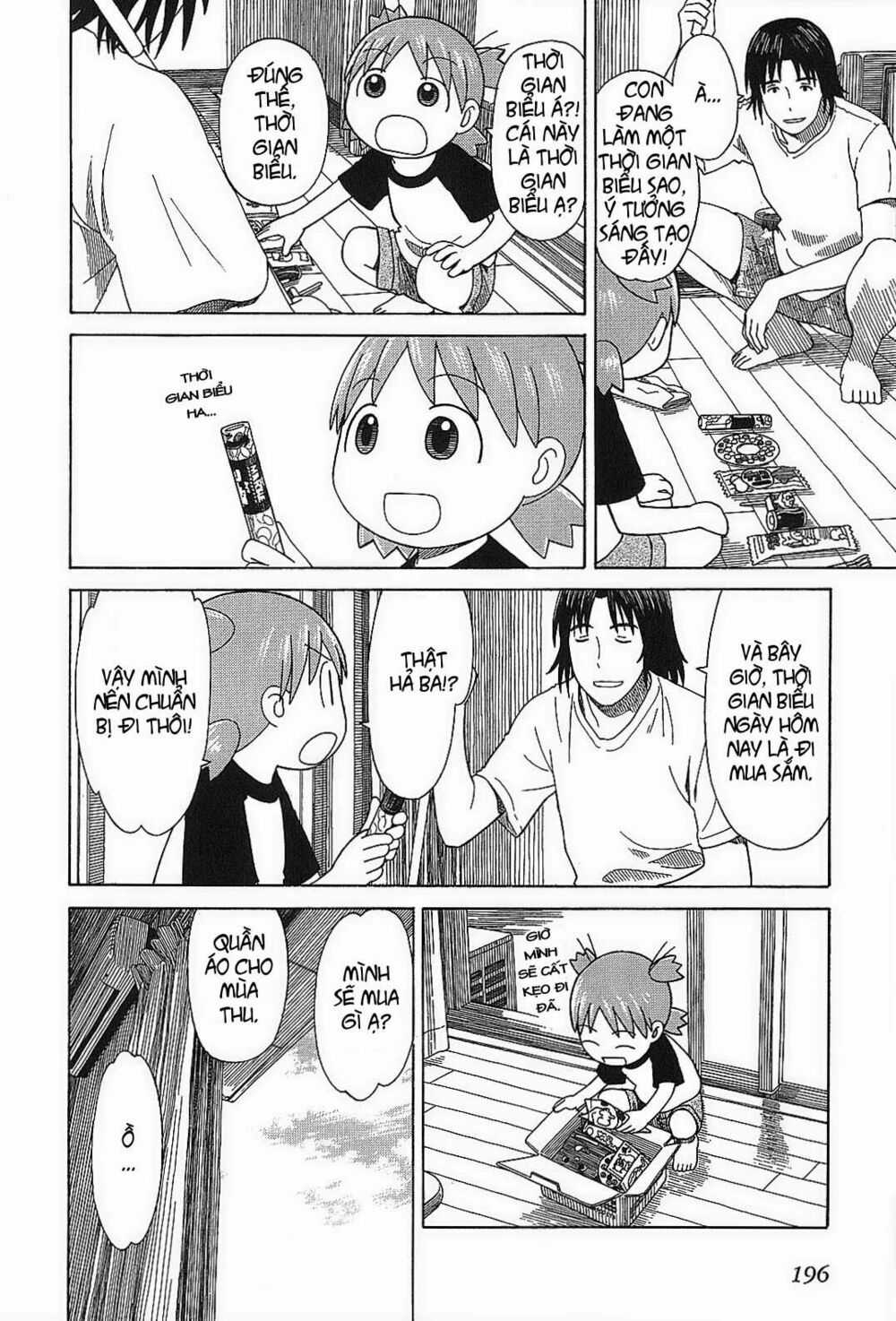 Yotsubato! Chapter 55 trang 7