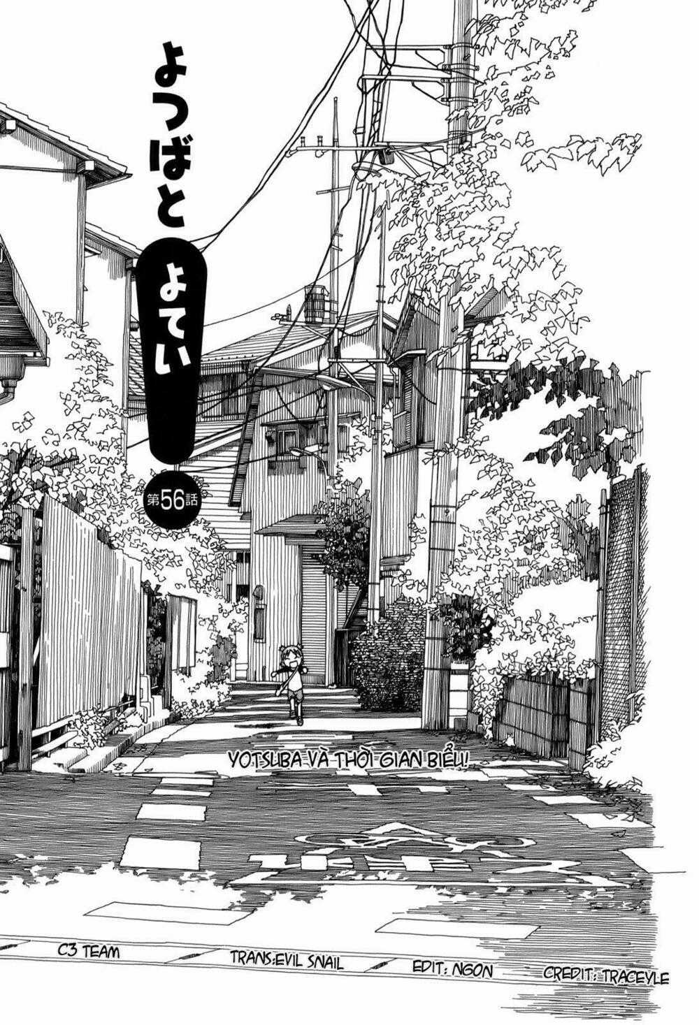 Yotsubato! Chapter 56 trang 9