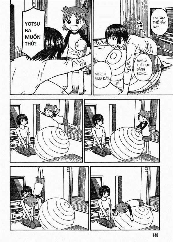 Yotsubato! Chapter 58 trang 8