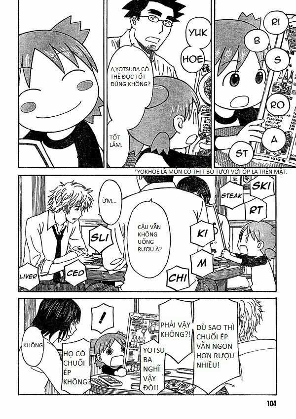 Yotsubato! Chapter 59 trang 14