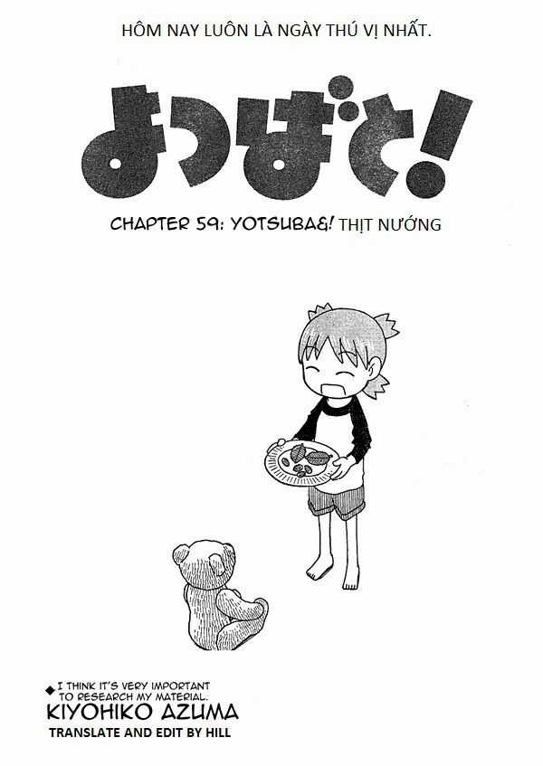 Yotsubato! Chapter 59 trang 5