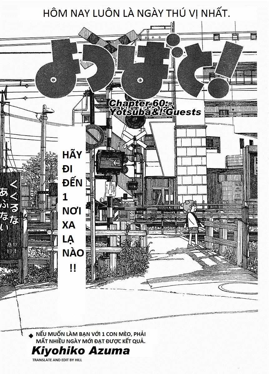 Yotsubato! Chapter 60 trang 1