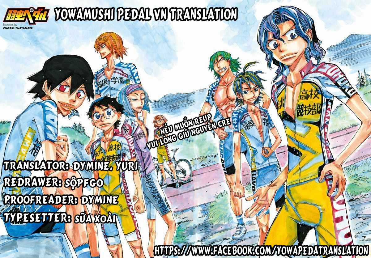 Yowamushi Pedal Chapter 15 trang 0
