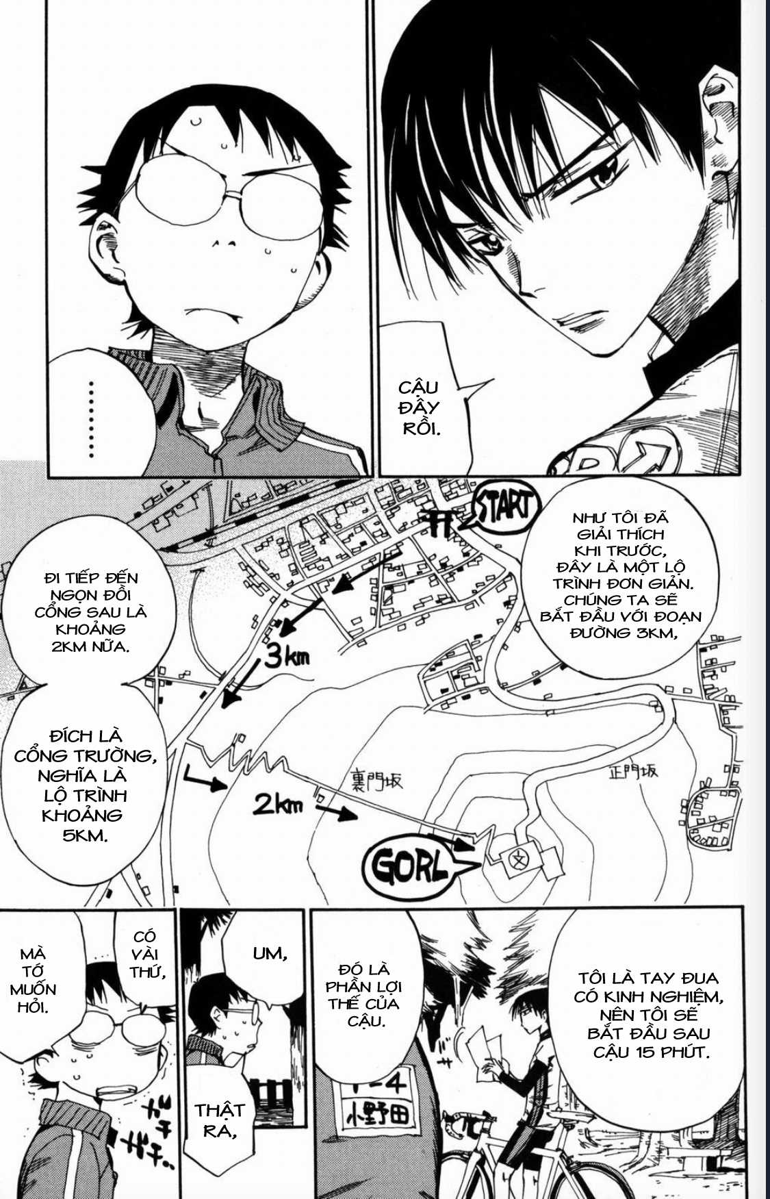 Yowamushi Pedal Chapter 3 trang 14