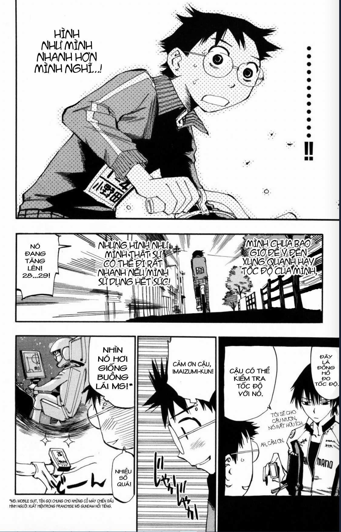 Yowamushi Pedal Chapter 4 trang 11