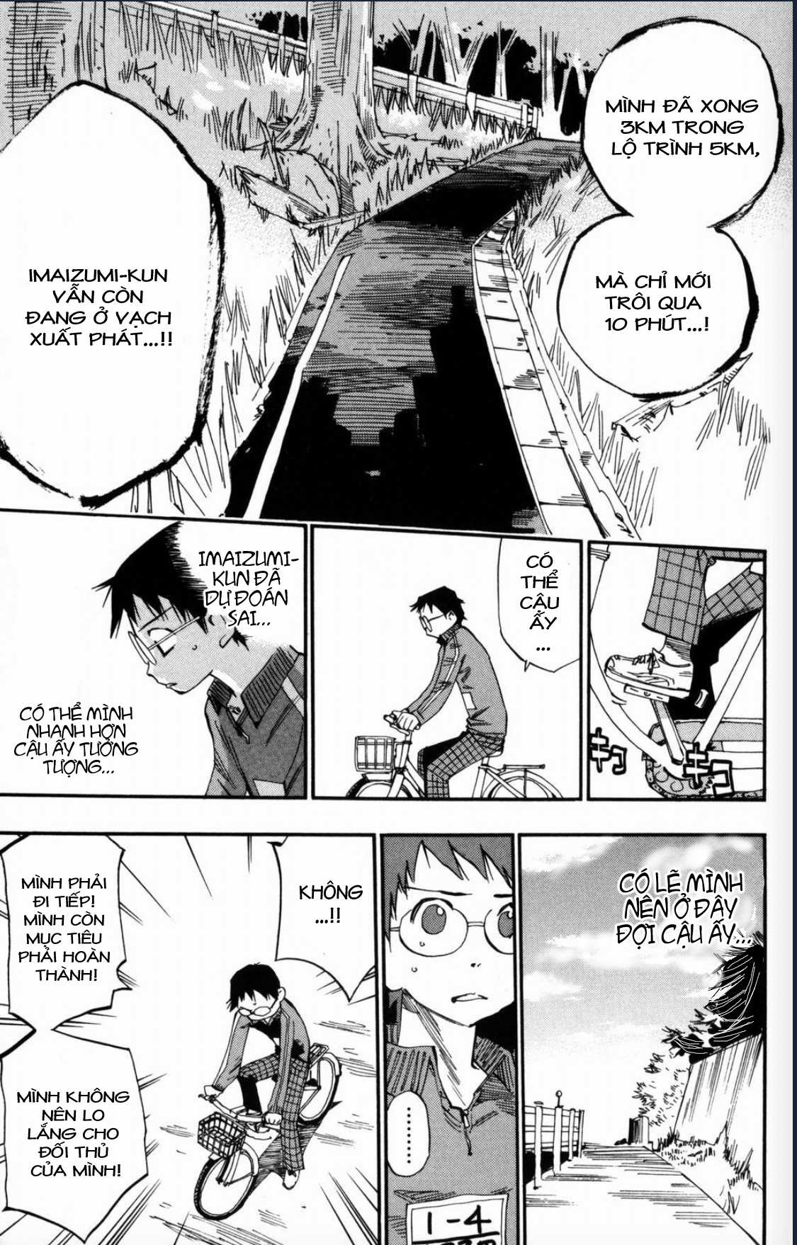 Yowamushi Pedal Chapter 4 trang 14