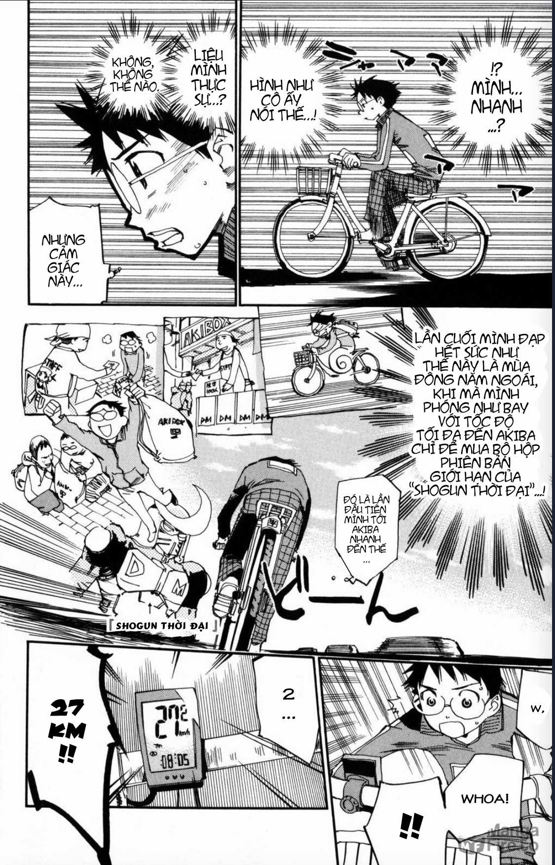 Yowamushi Pedal Chapter 4 trang 9
