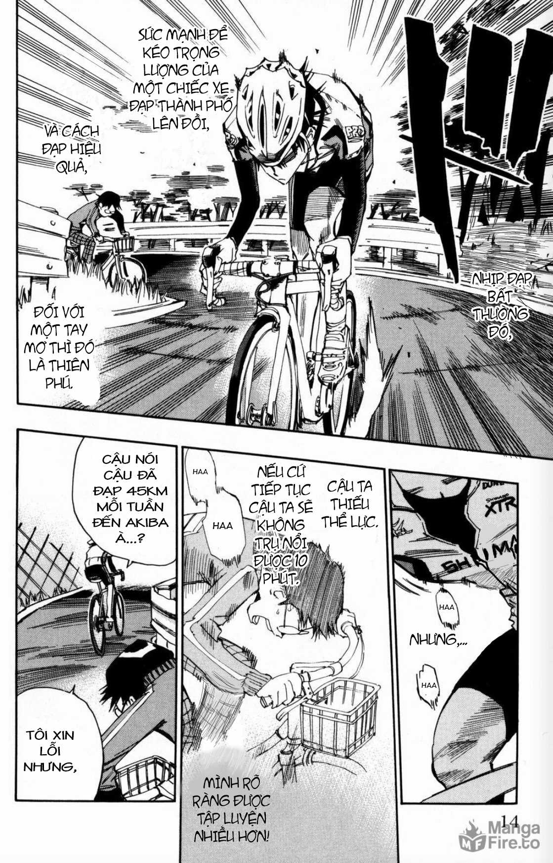 Yowamushi Pedal Chapter 8 trang 16