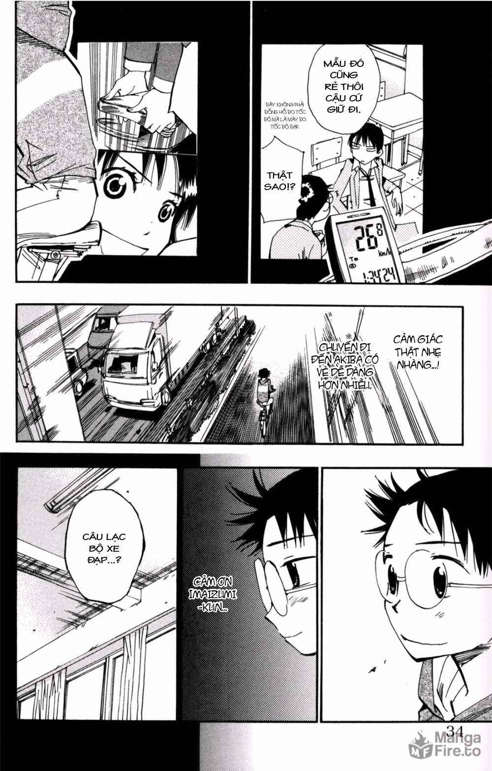 Yowamushi Pedal Chapter 9 trang 9