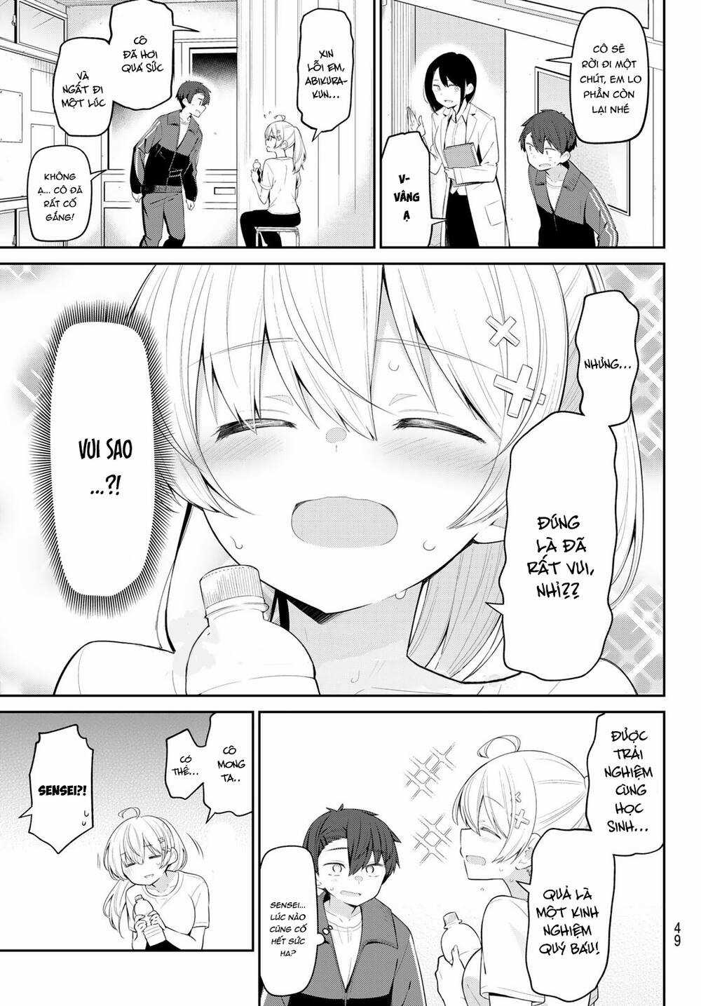 Yowayowa-Sensei Chapter 6 trang 10