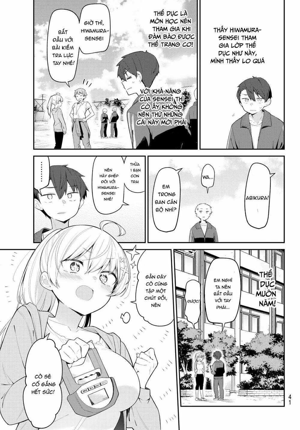 Yowayowa-Sensei Chapter 6 trang 2