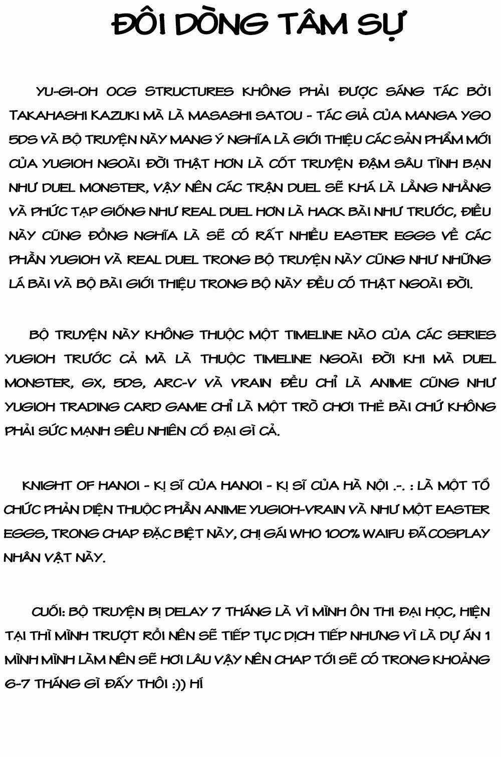 Yu-Gi-Oh! Ocg Structures Chapter 3.5 trang 2