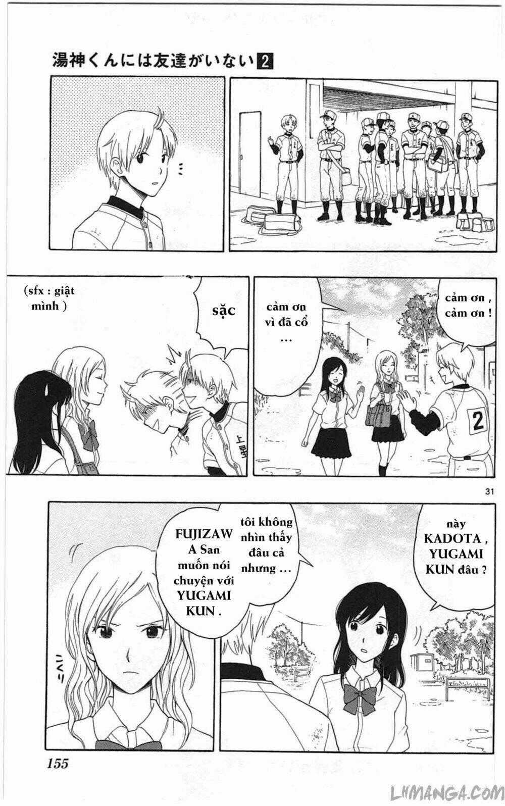 Yugami-Kun Ni Wa Tomodachi Ga Inai Manga Chapter 10 trang 30