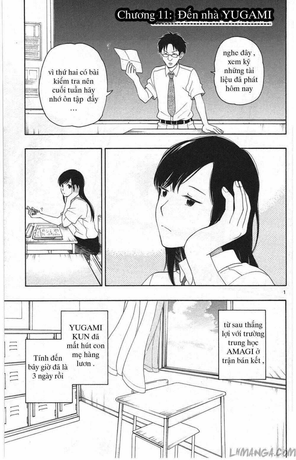 Yugami-Kun Ni Wa Tomodachi Ga Inai Manga Chapter 11 trang 1