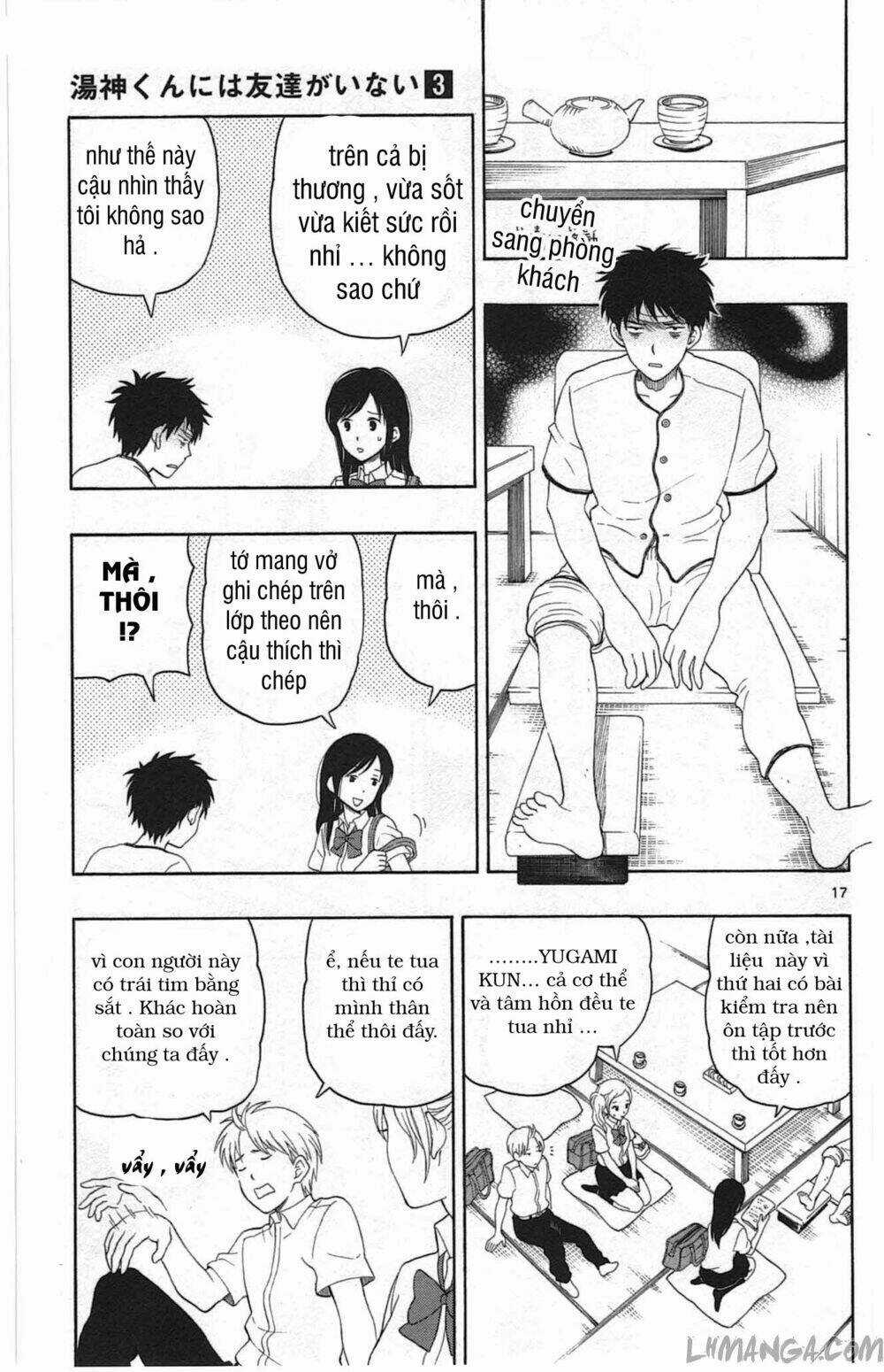 Yugami-Kun Ni Wa Tomodachi Ga Inai Manga Chapter 11 trang 17