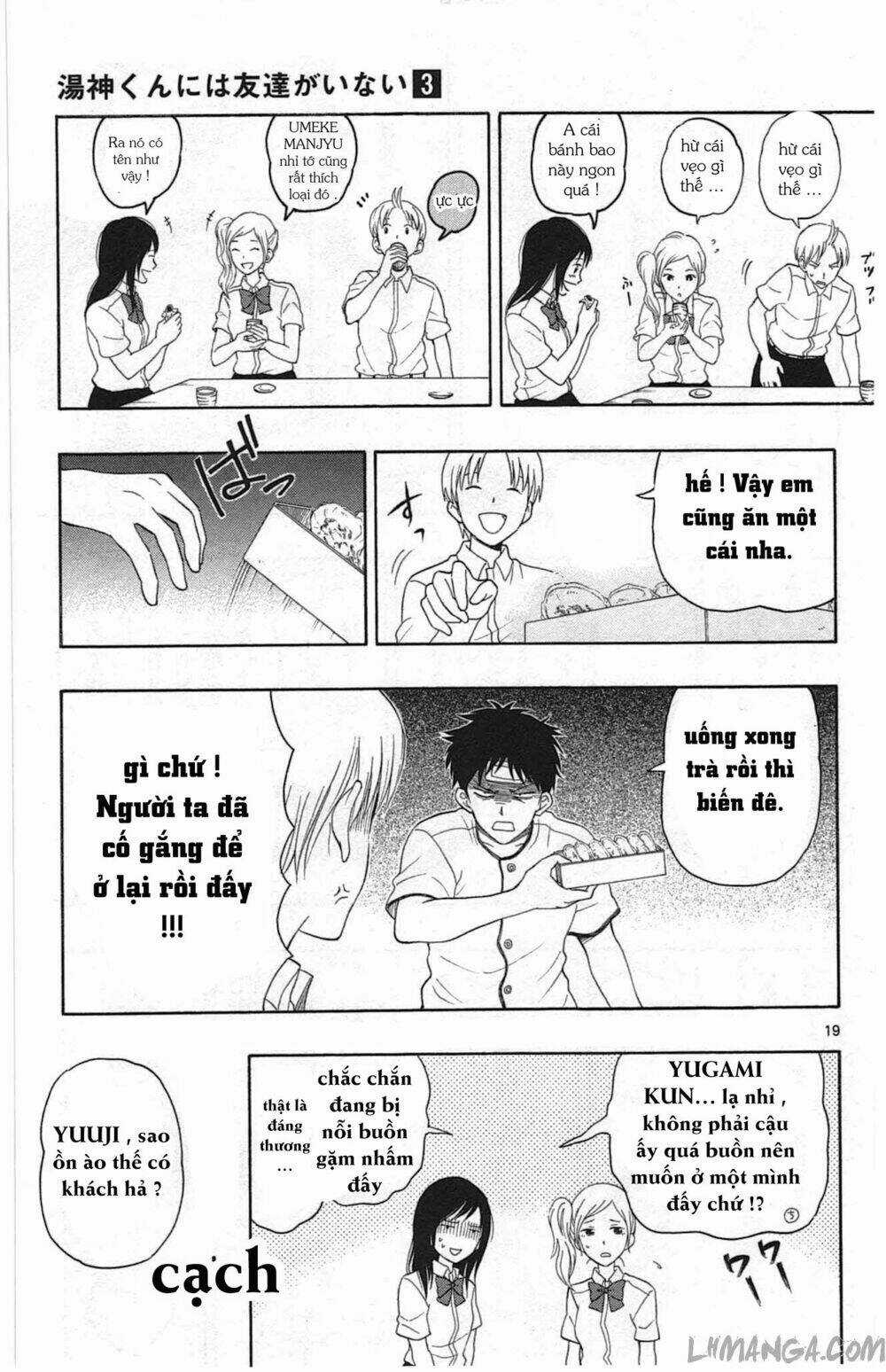 Yugami-Kun Ni Wa Tomodachi Ga Inai Manga Chapter 11 trang 19