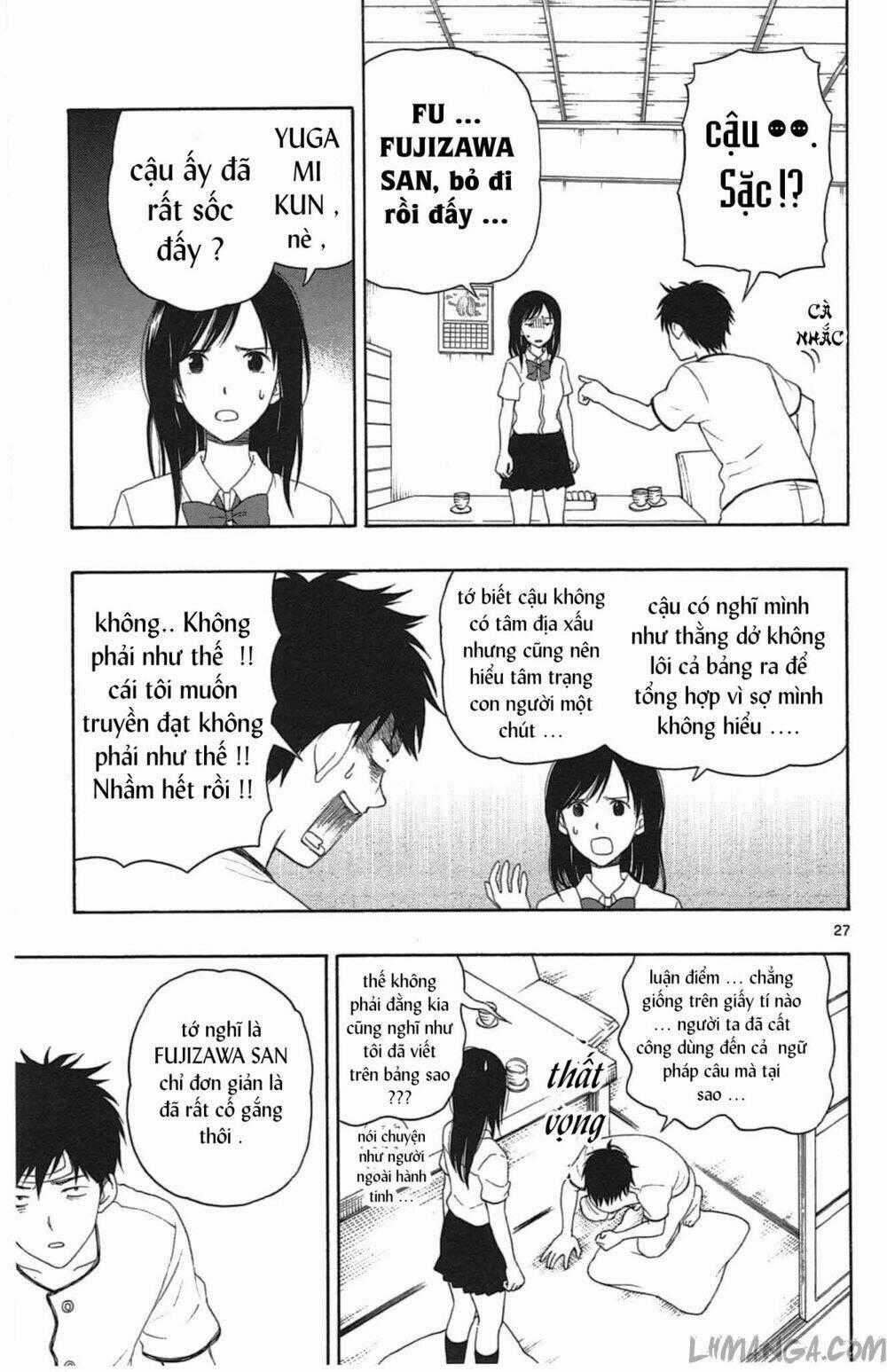 Yugami-Kun Ni Wa Tomodachi Ga Inai Manga Chapter 11 trang 27