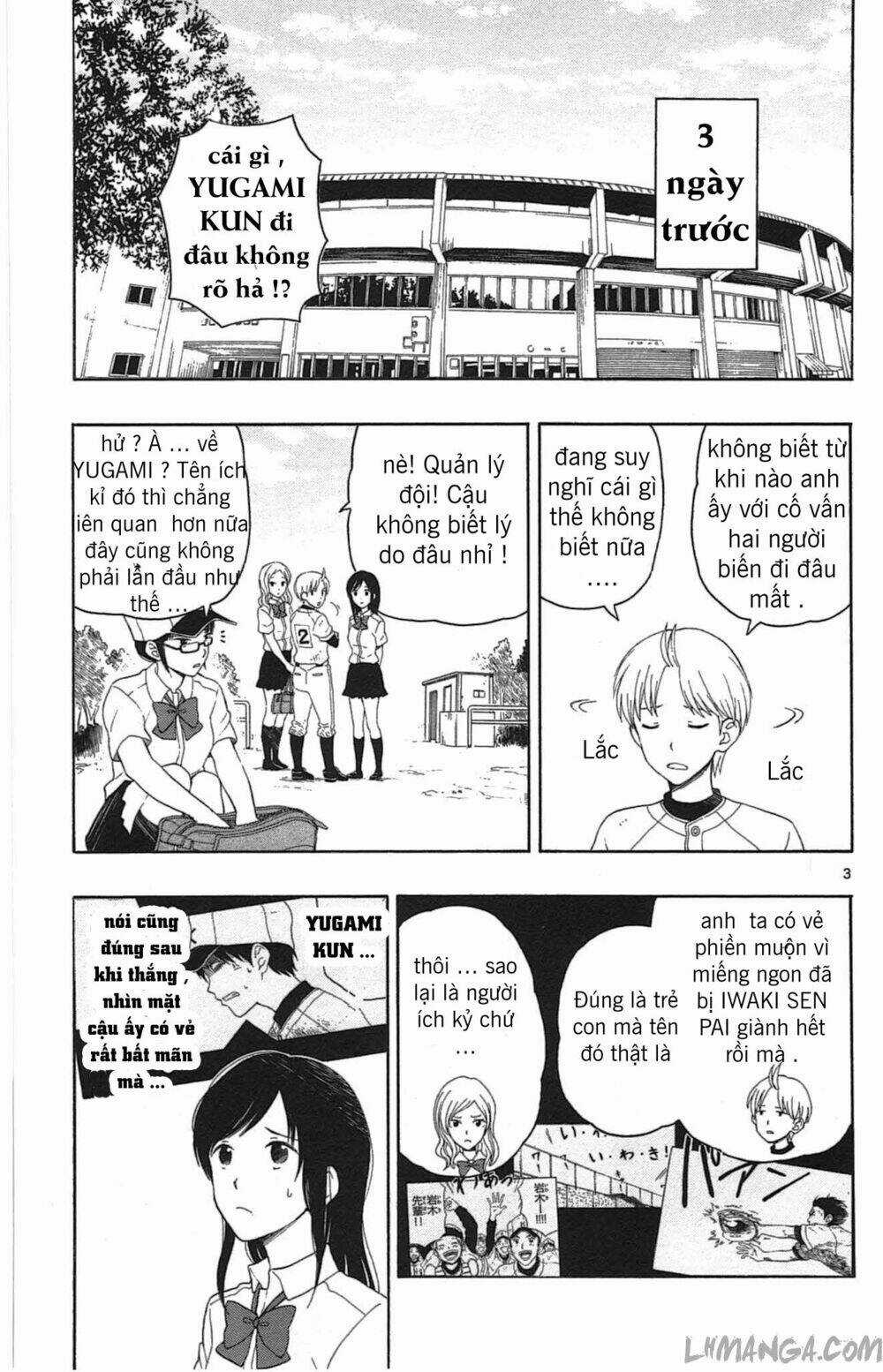 Yugami-Kun Ni Wa Tomodachi Ga Inai Manga Chapter 11 trang 3