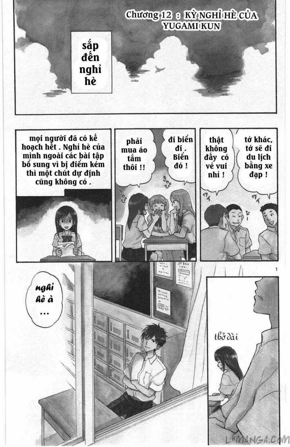 Yugami-Kun Ni Wa Tomodachi Ga Inai Manga Chapter 12 trang 1