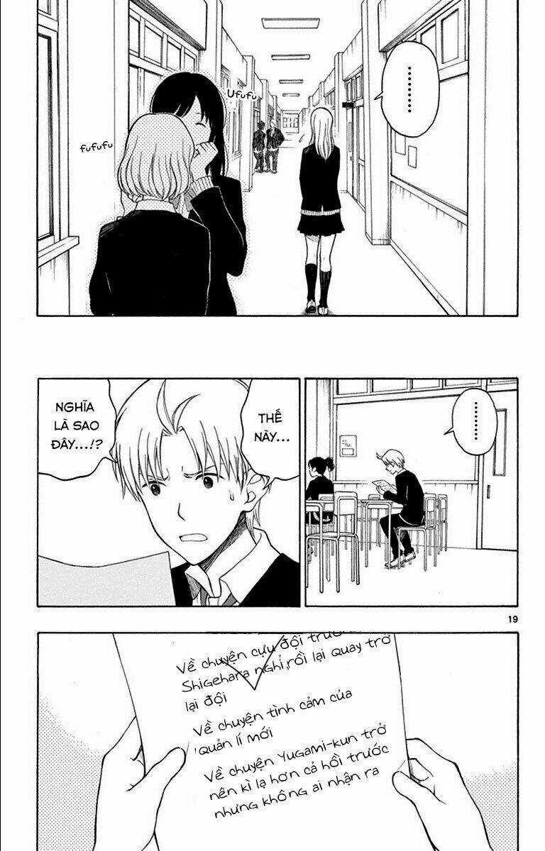 Yugami-Kun Ni Wa Tomodachi Ga Inai Manga Chapter 21 trang 19