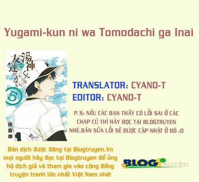 Yugami-Kun Ni Wa Tomodachi Ga Inai Manga Chapter 24 trang 0