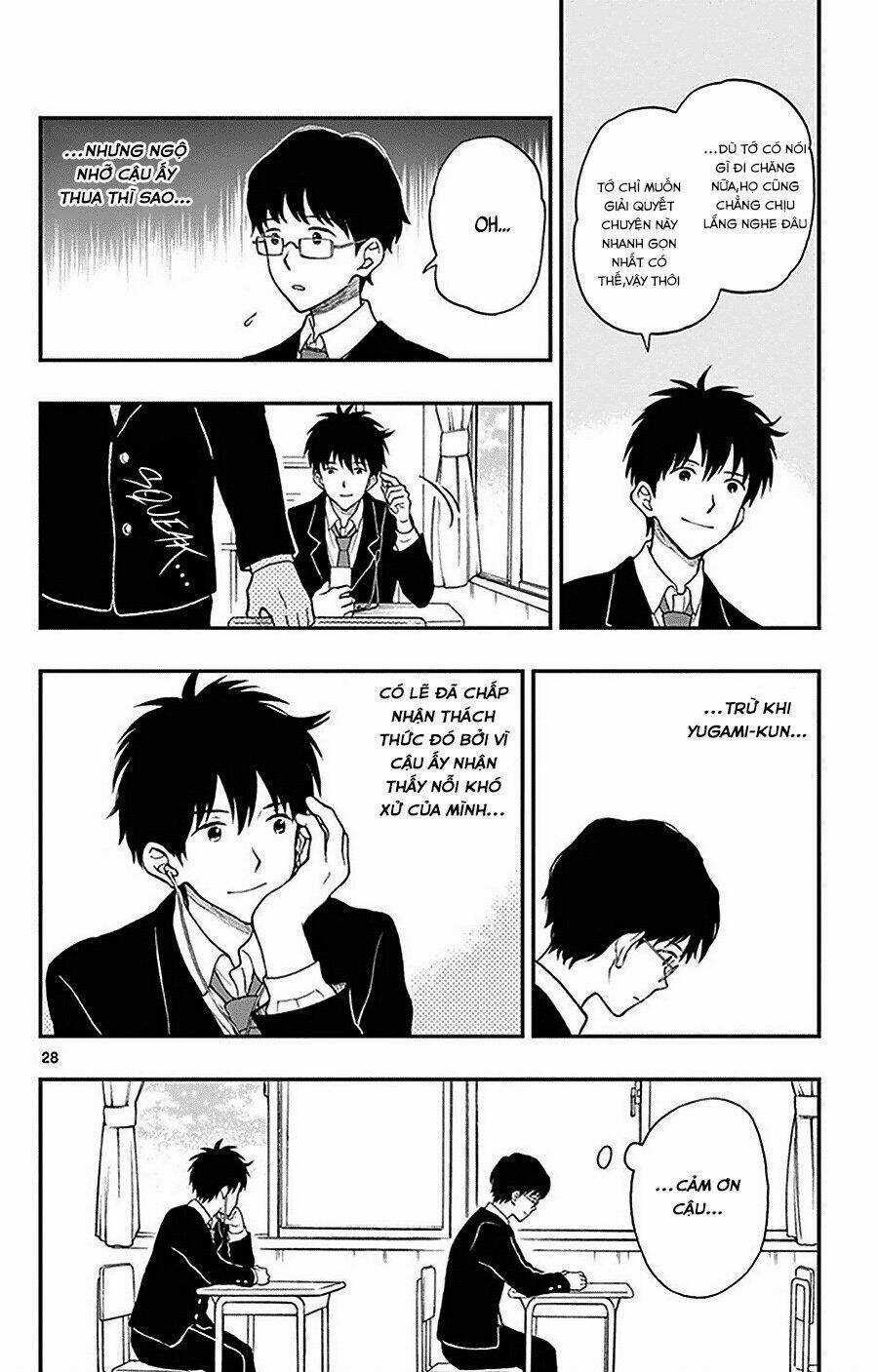 Yugami-Kun Ni Wa Tomodachi Ga Inai Manga Chapter 25 trang 28