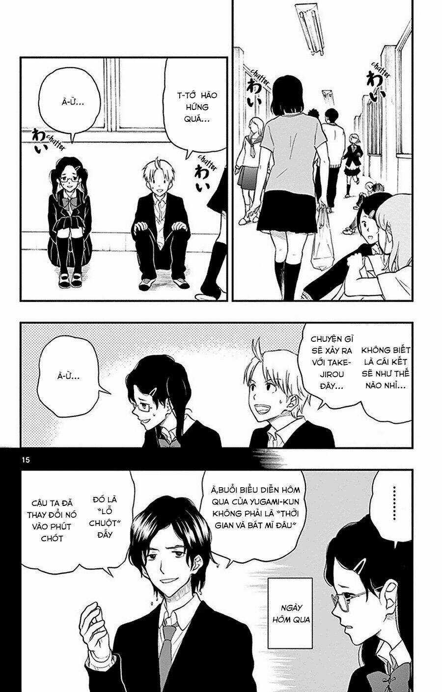 Yugami-Kun Ni Wa Tomodachi Ga Inai Manga Chapter 28 trang 15