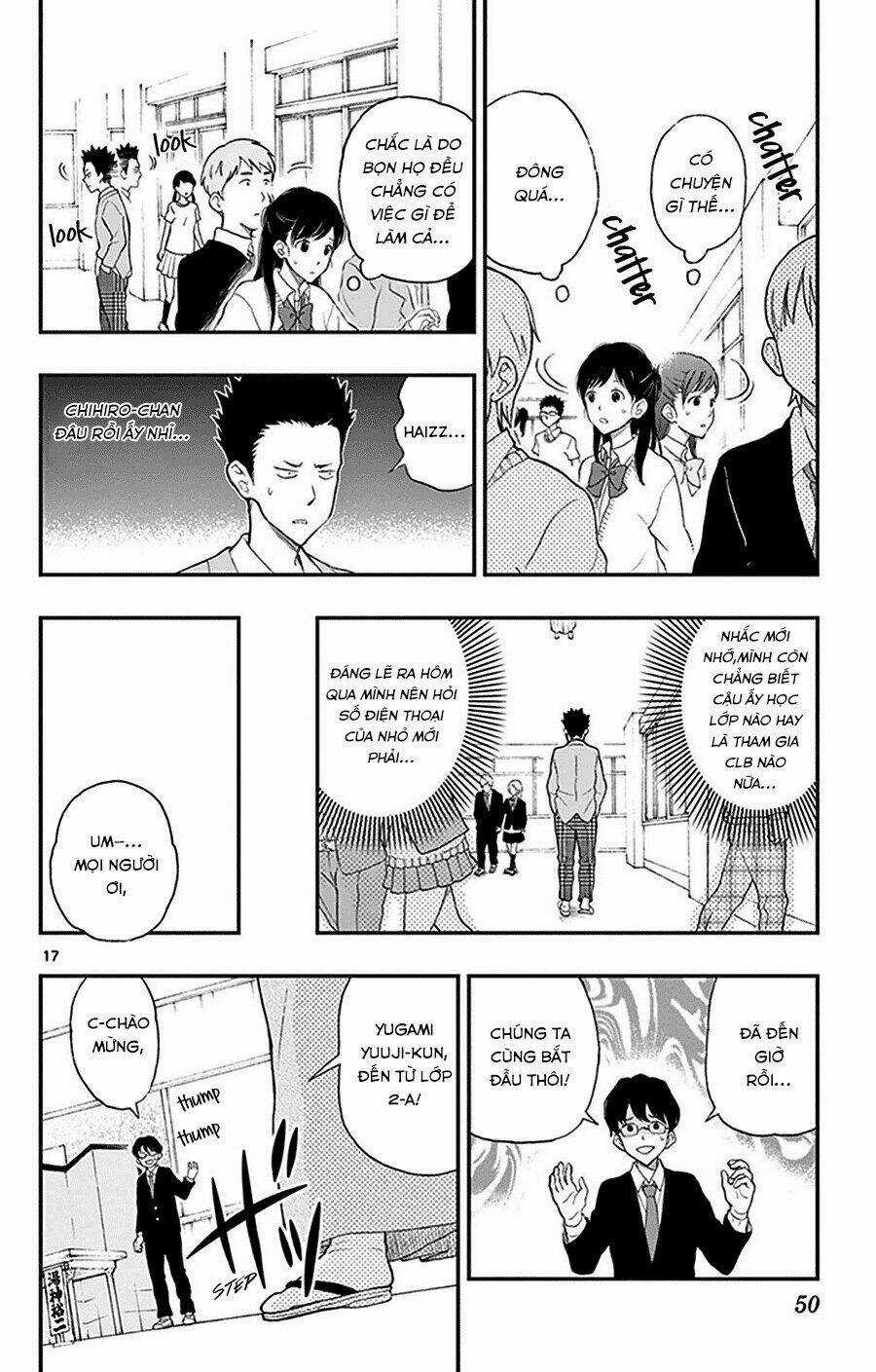 Yugami-Kun Ni Wa Tomodachi Ga Inai Manga Chapter 28 trang 17
