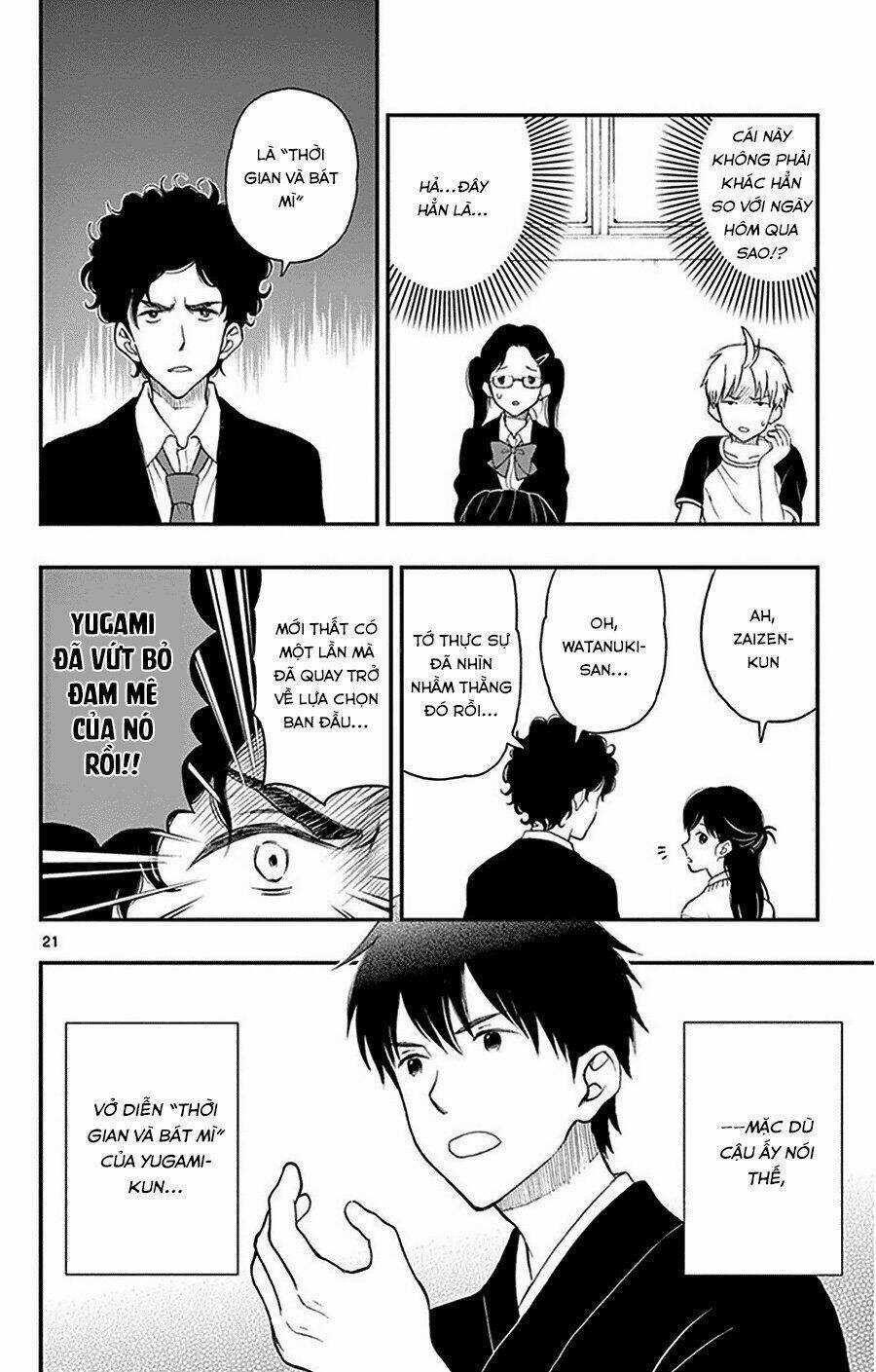 Yugami-Kun Ni Wa Tomodachi Ga Inai Manga Chapter 28 trang 21