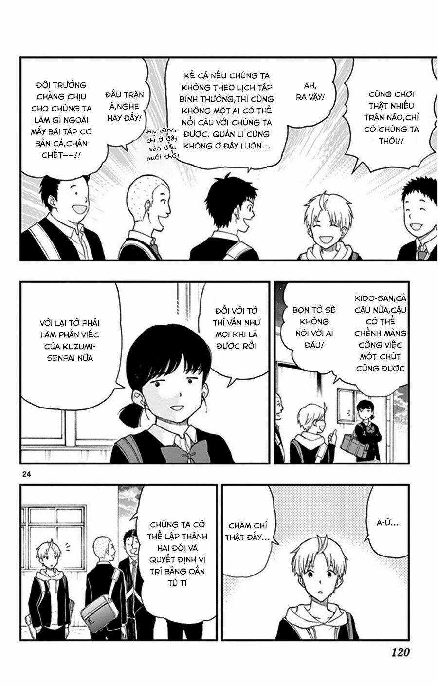 Yugami-Kun Ni Wa Tomodachi Ga Inai Manga Chapter 30 trang 24