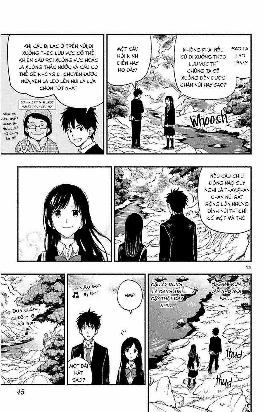 Yugami-Kun Ni Wa Tomodachi Ga Inai Manga Chapter 33 trang 12