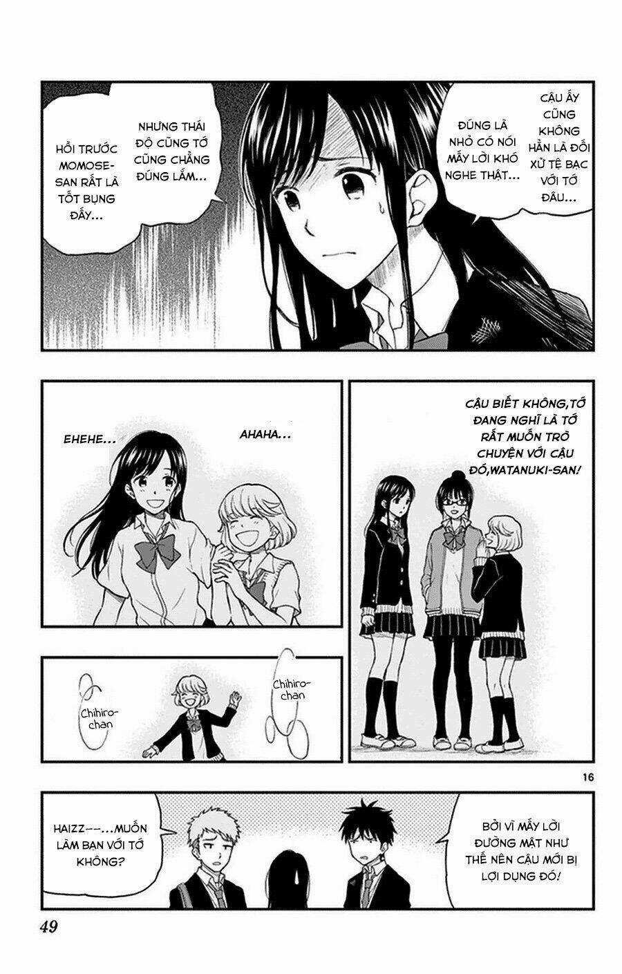 Yugami-Kun Ni Wa Tomodachi Ga Inai Manga Chapter 33 trang 16