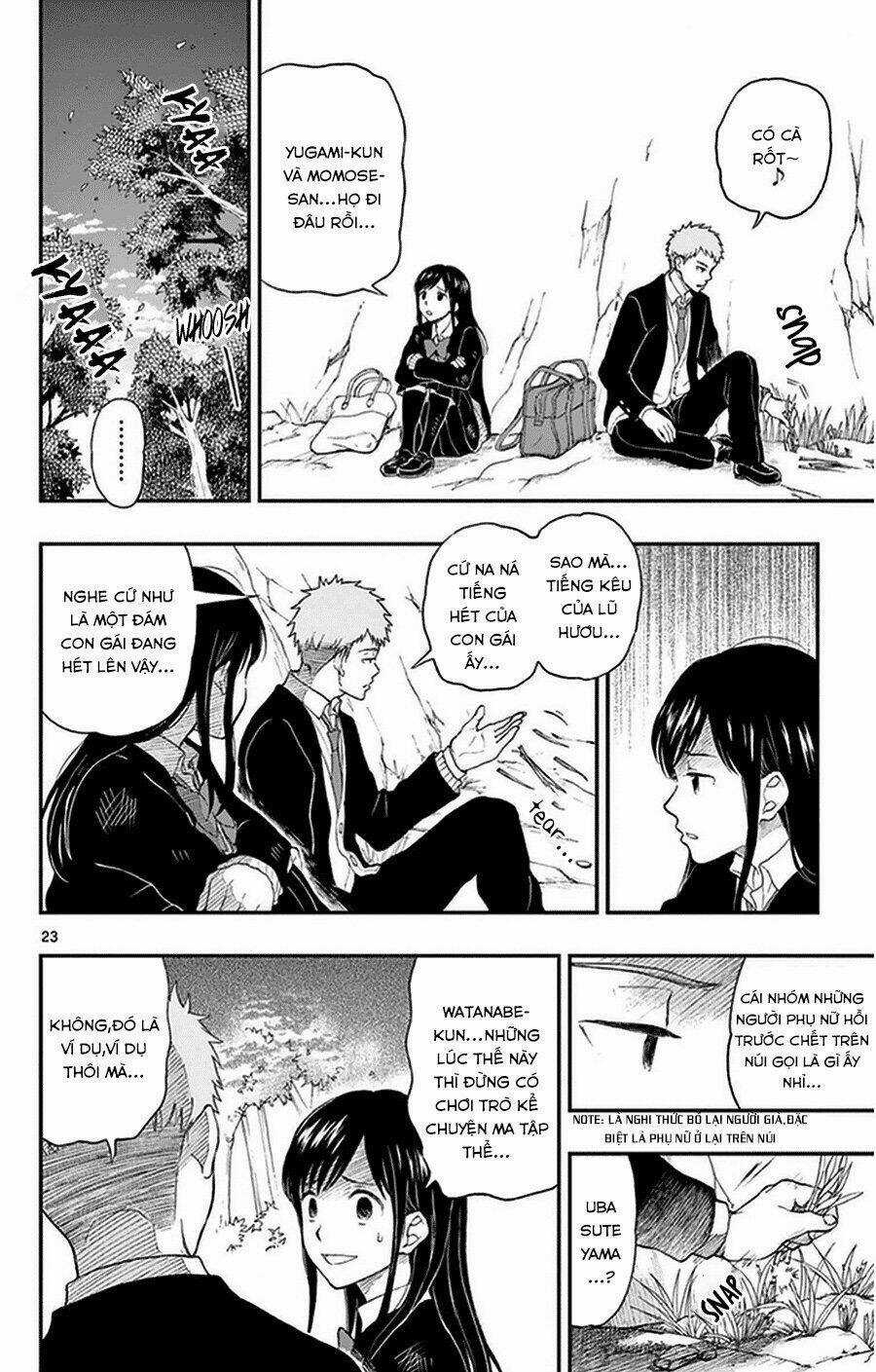 Yugami-Kun Ni Wa Tomodachi Ga Inai Manga Chapter 33 trang 23