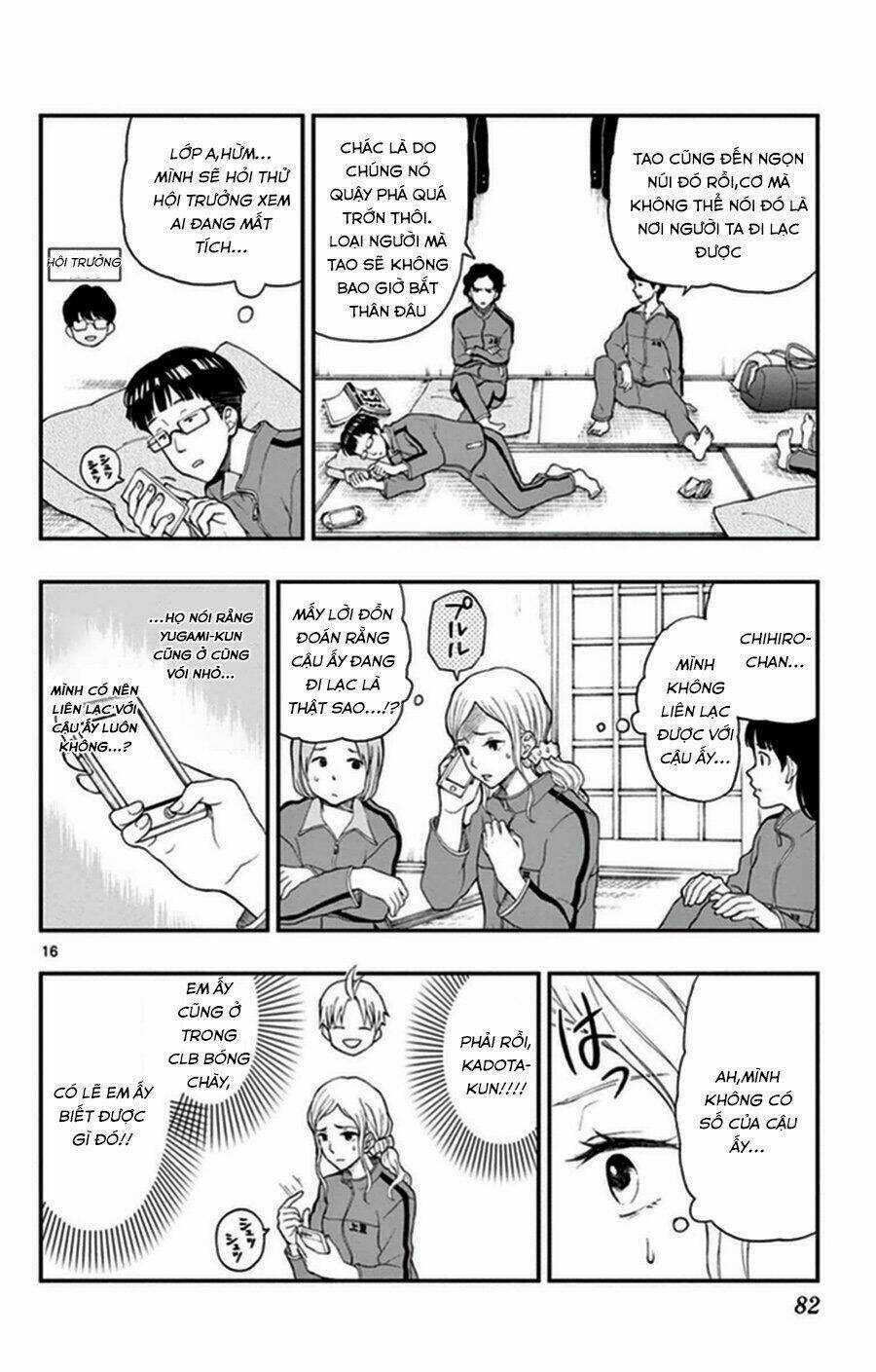 Yugami-Kun Ni Wa Tomodachi Ga Inai Manga Chapter 34 trang 16