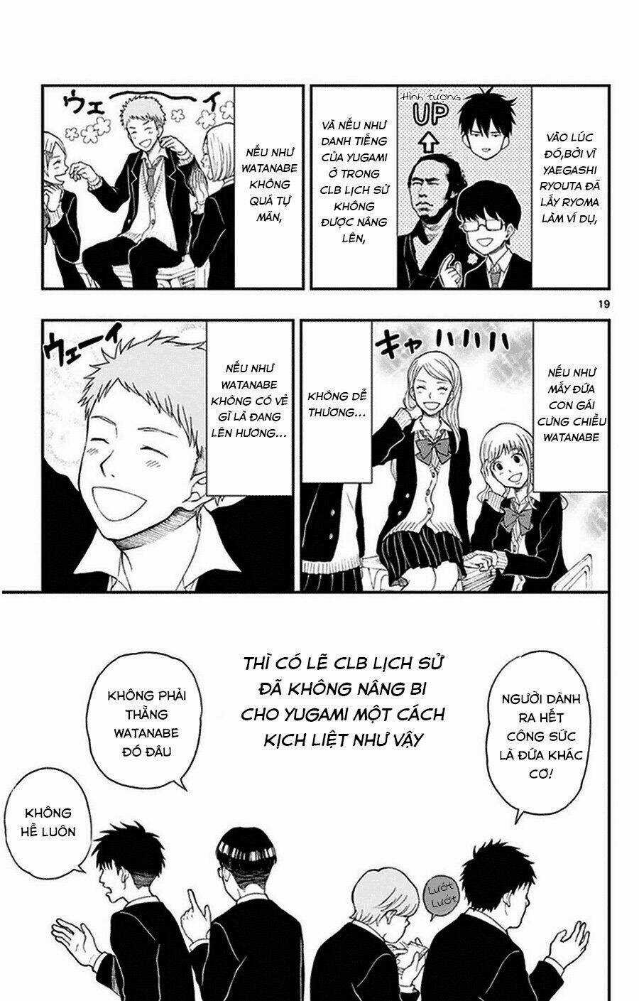 Yugami-Kun Ni Wa Tomodachi Ga Inai Manga Chapter 35 trang 19