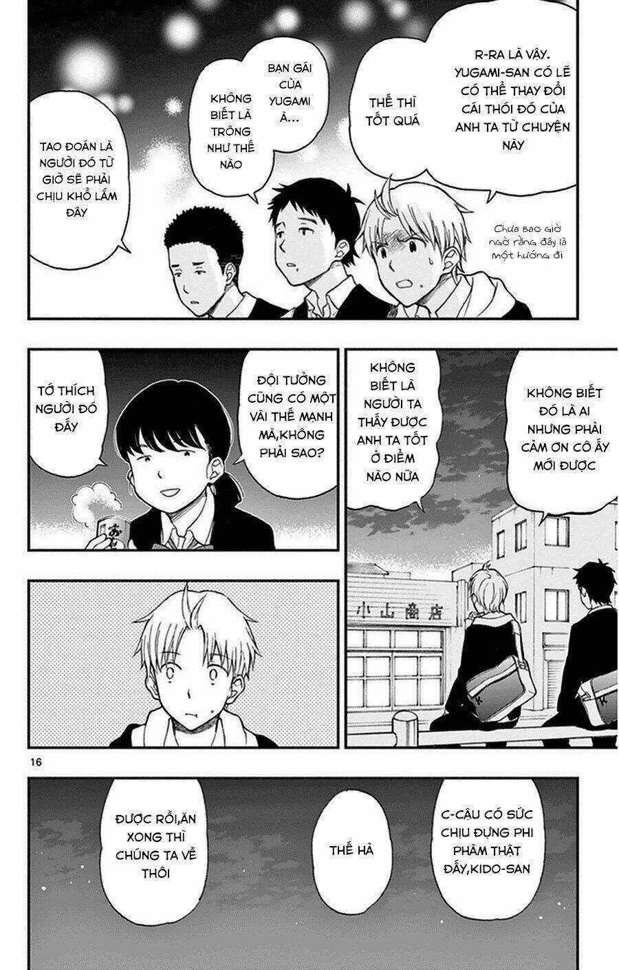 Yugami-Kun Ni Wa Tomodachi Ga Inai Manga Chapter 36 trang 16